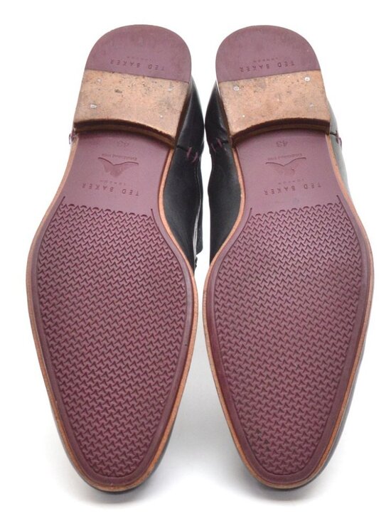 Men Ted Baker Whron Black Leather Chelsea Boot 43 main image 4